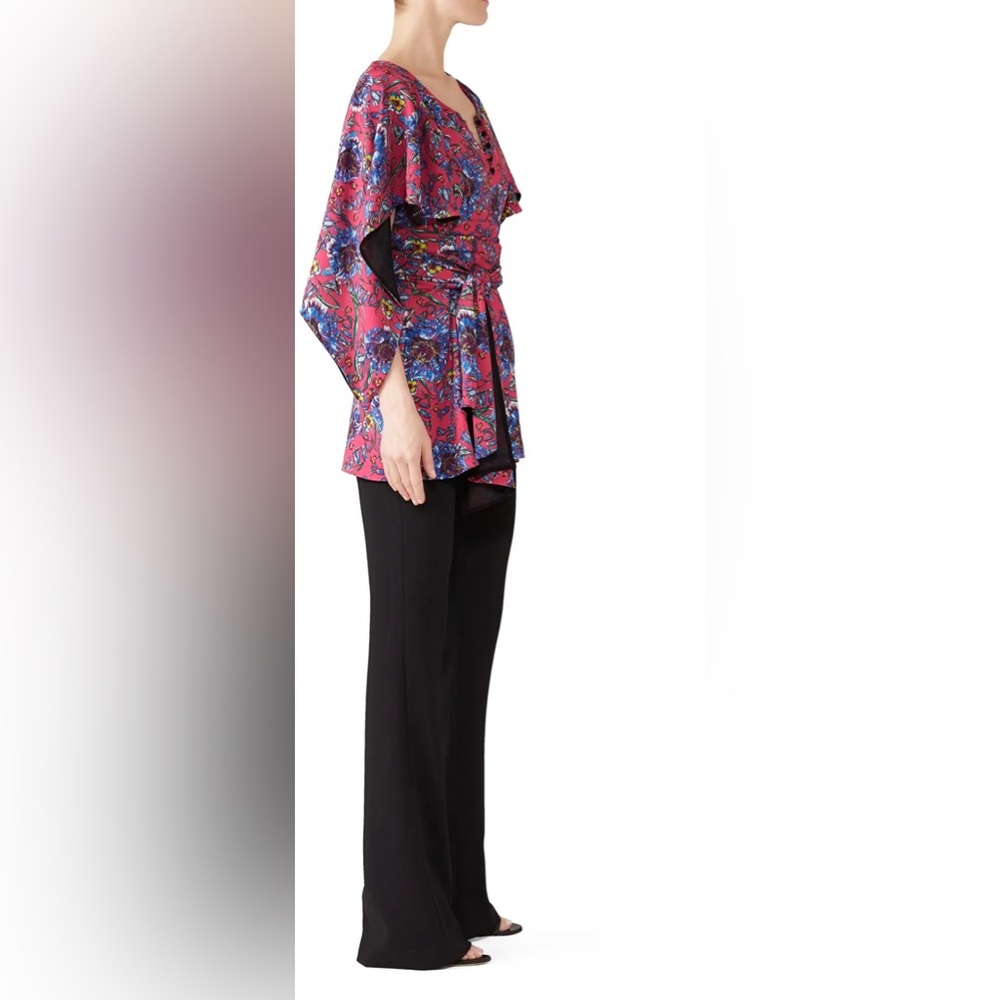 PRABAL GURUNG COLLECTIVE Cape Top Sz 0 - Picture 2 of 10